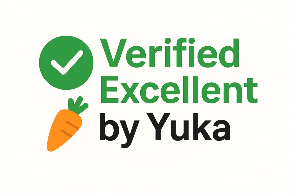 Rated Excellent on Yuka